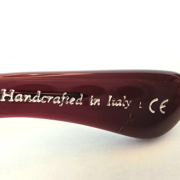 Oliver Peoples Erissa Deep Burgundy Sunglasses - Picture 9 of 9